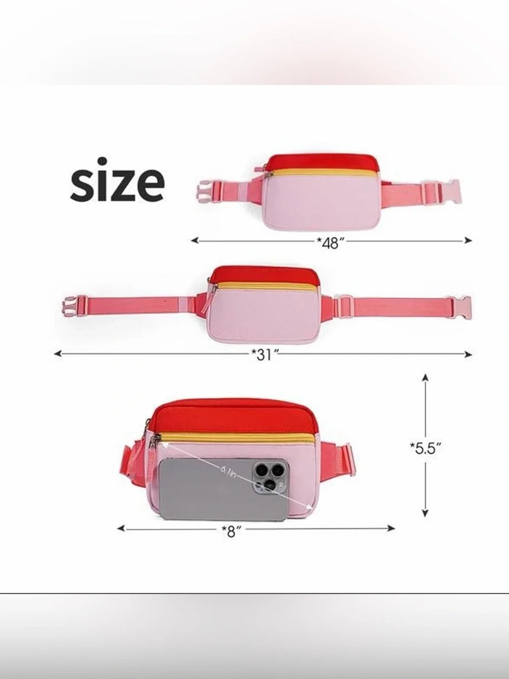 Kids Fanny Pack for Girls Teens Girls Belt Bag Cute Crossbody Waist Bag Gift
